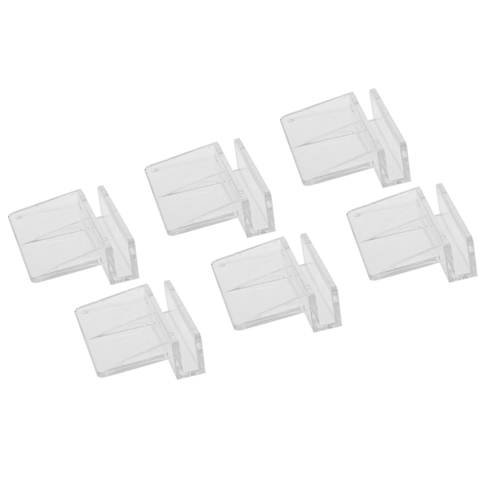 20pcs Aquarium Supports Transparent Fish Tank Cover Bracket for Home Aquarium Park