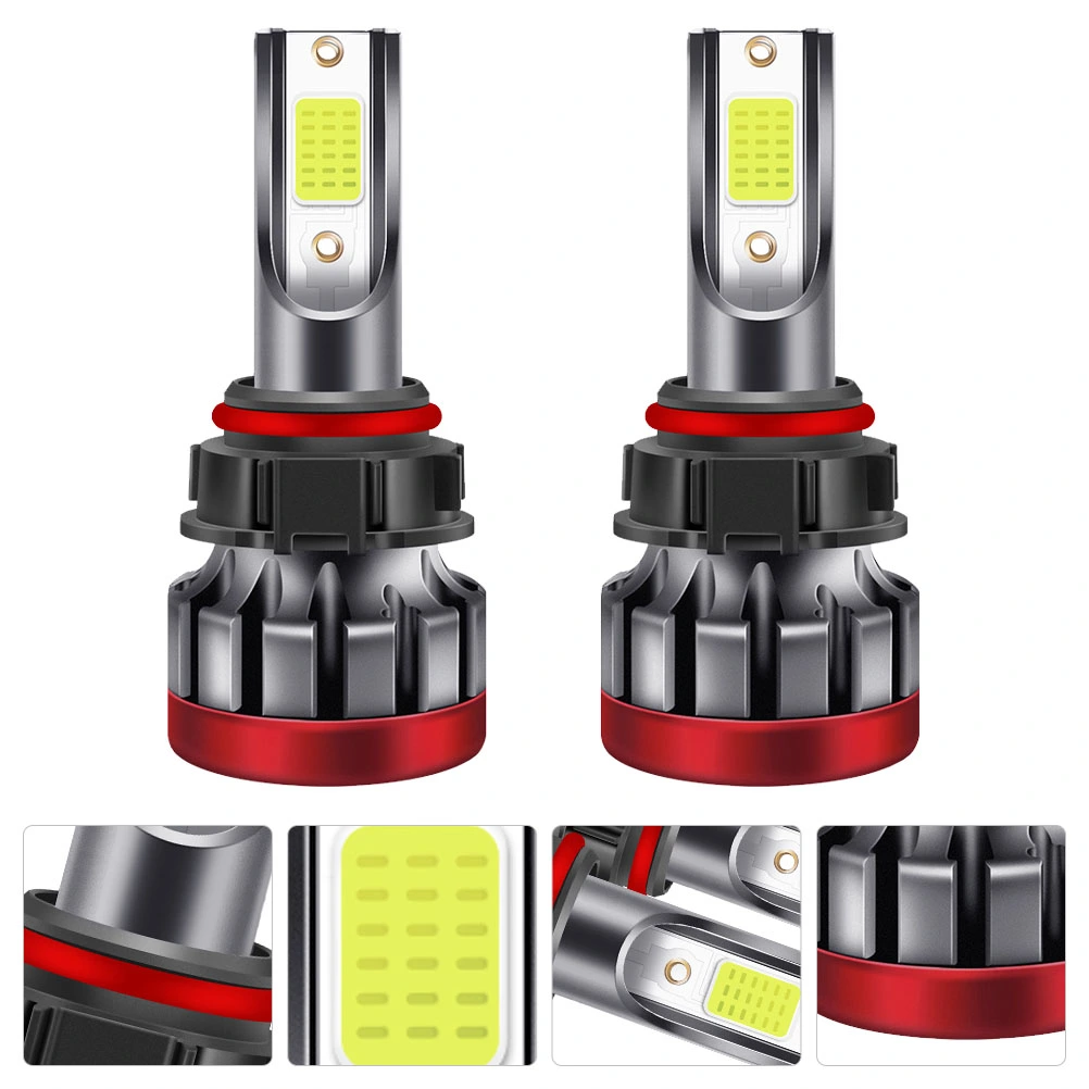 1 Pair Super Bright Automobile LED Fog Lamps 5202 Car Head Lights for Vehicle