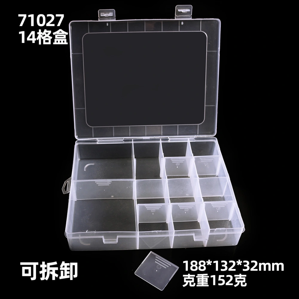 Fishing Storage Box Fish Hook Container Fishing Lure Box Fishing Bait Case Convenient Fishing Bait Holder