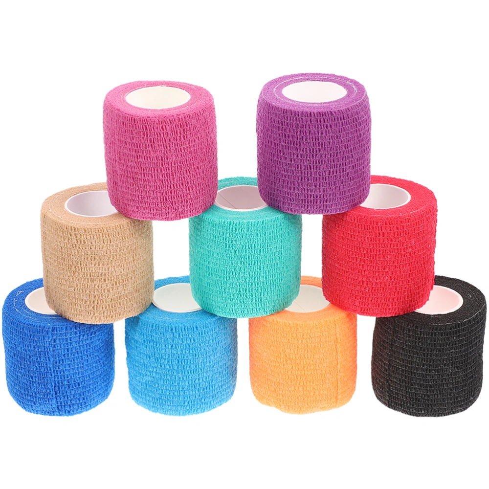 20 Rolls of Breathable Knee Bandages Elastic Wrist Bandages Multi-function Bandage Tapes