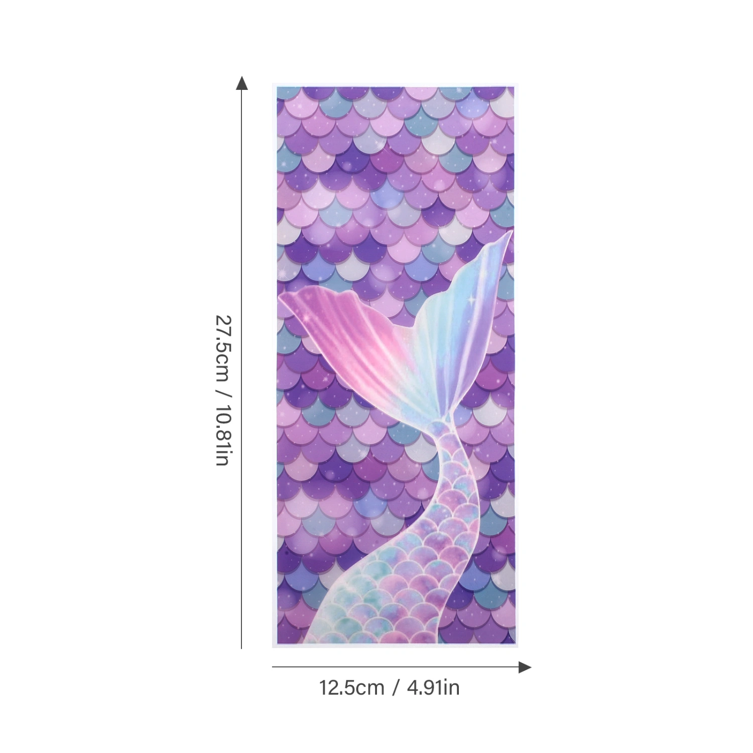 Mermaid Pattern Candy Bags Decorative Small Gift Bags Party Favors Bags Drawstring Gift Pouches