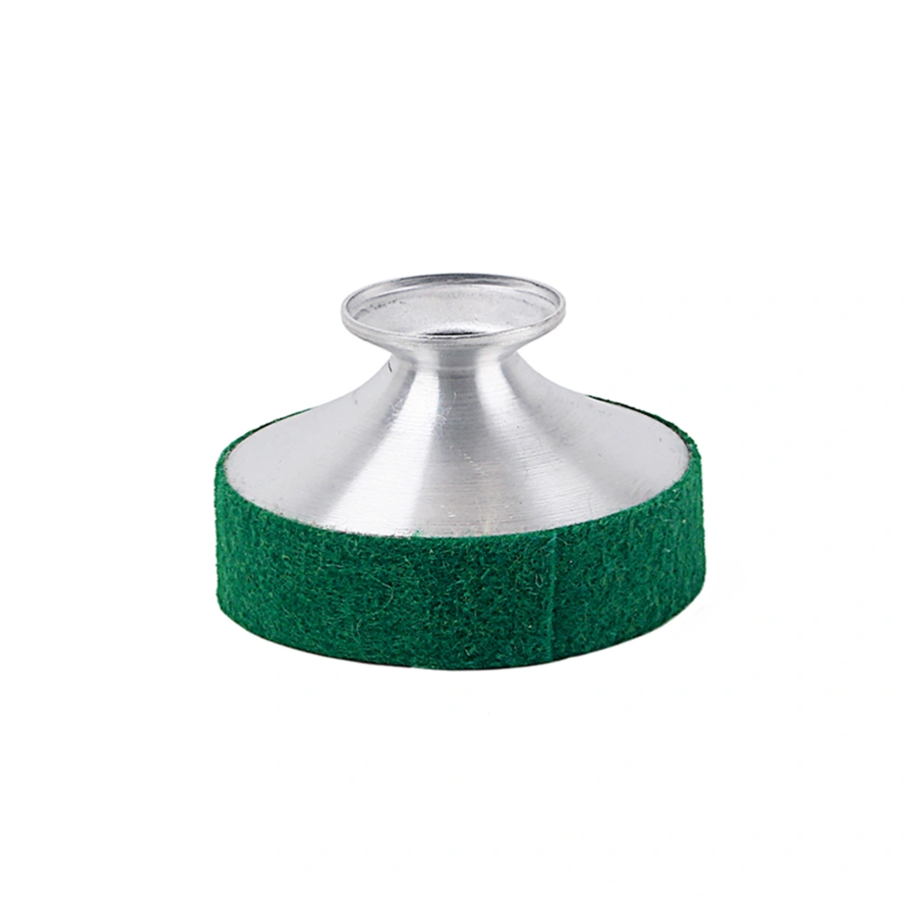 Metal Alto Saxophone Mute Sax Sound Dampener Silencer Musical Parts Accessories CA106 (Green)