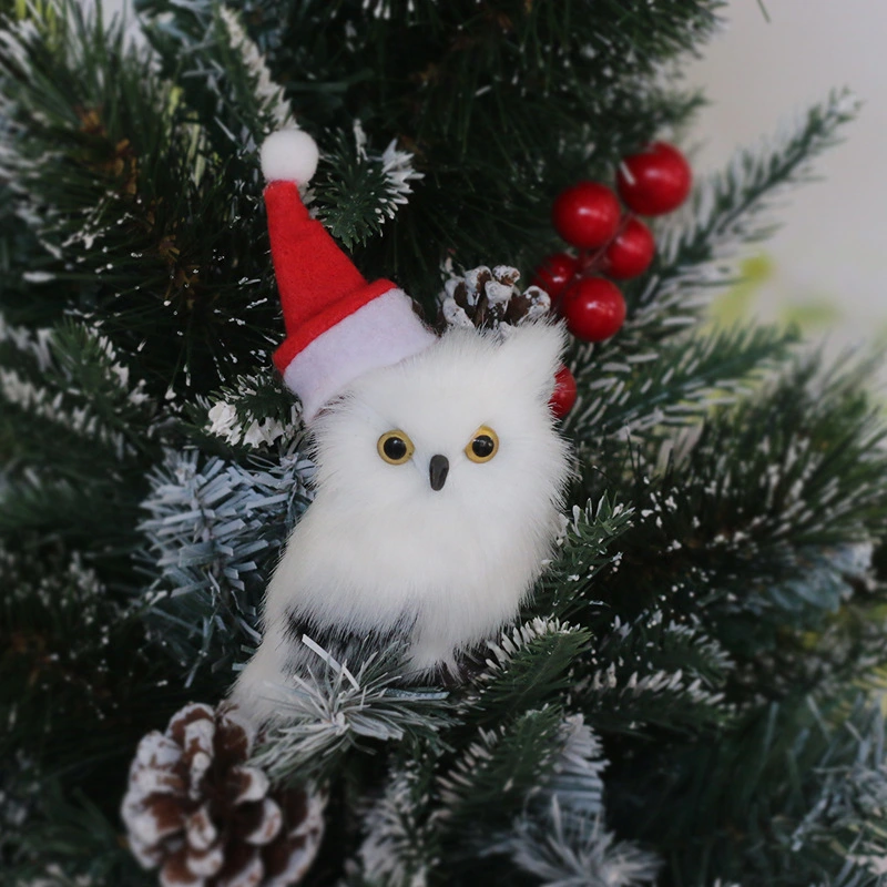 Plush Owl Ornament Plush Owl Ornament Xmas Tree Owl Decoration Home Decor