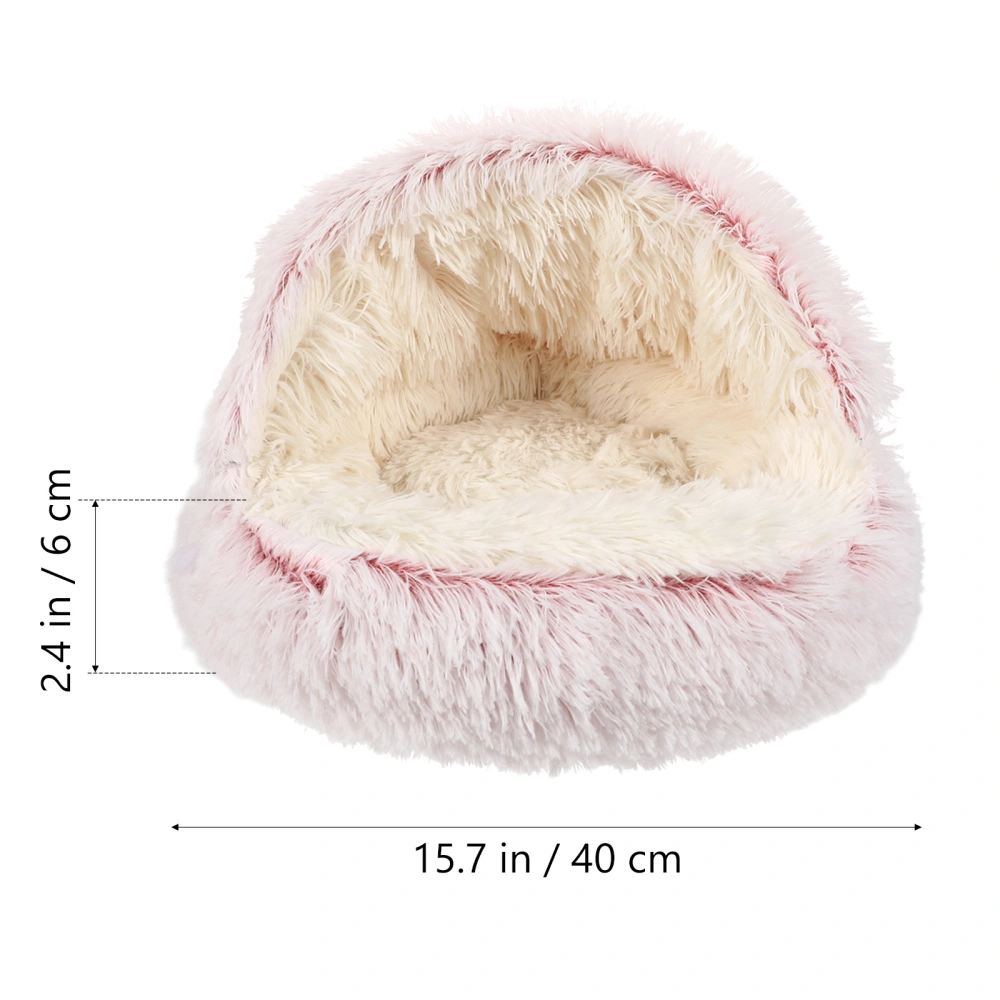 1pc Winter Super Pet Bed Semi-closed Warm Cat Sleeping Bag Pet Sleeping Bed