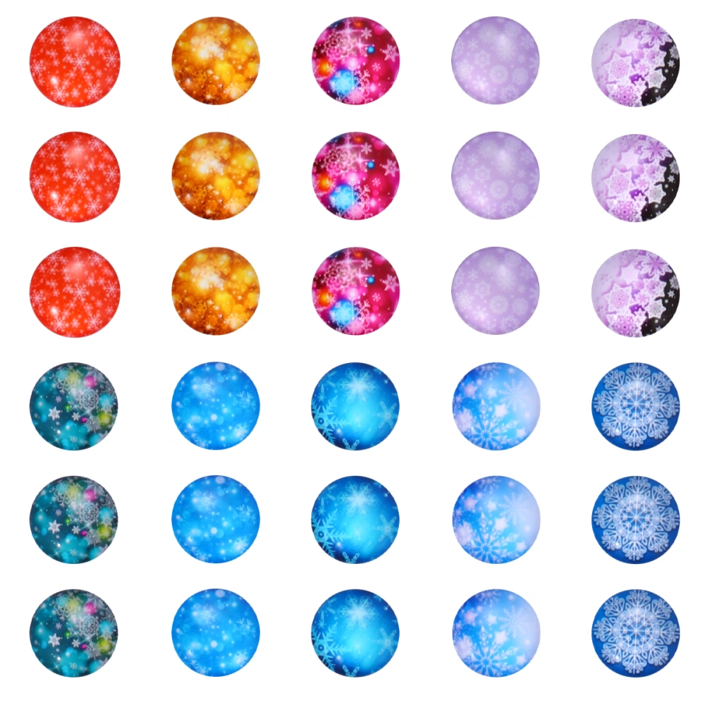 100Pcs Christmas DIY Exquisite Patches Beautiful Glass Gemstone Stickers