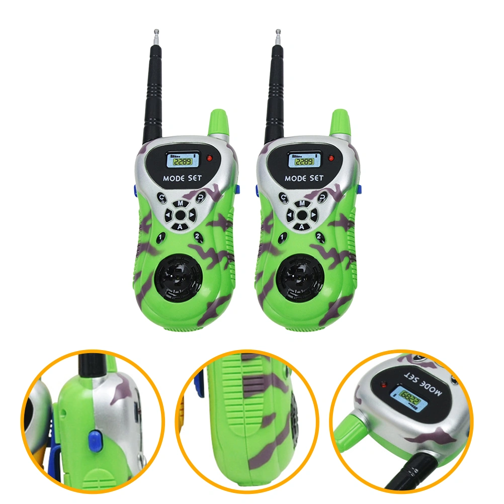 2 Pcs Children's Walkie Talkies Parent-child Interphone Toys Inter-phones Toys