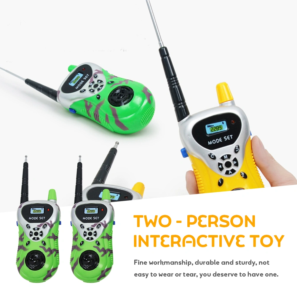 2 Pcs Children's Walkie Talkies Parent-child Interphone Toys Inter-phones Toys