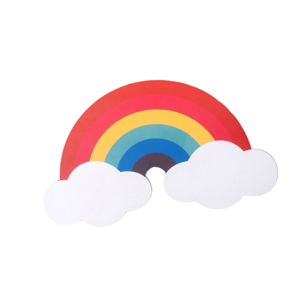 Rainbow Sticker Wall Stickers Wallpaper for Children Room Home (Wood Plastic Plate: Rainbow)