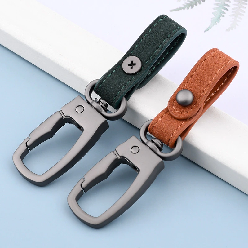 Belt Key Chain Belt Hanging Keyring Metal Keychain Delicate Key Holder for Male