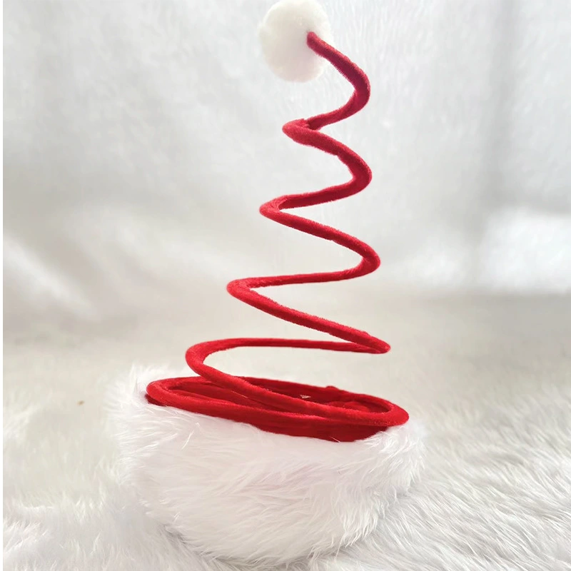 Funny Spring Christmas Hat Funny Santa Hat Party Favor Christmas Decoration Xmas Costume Accessory