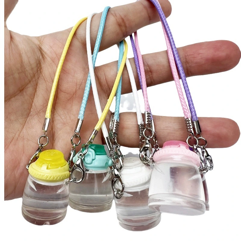 4pcs Bottle Charms Drink Bottle Charms Juice Bottle Keychain Charms Hanging Bottle Charms