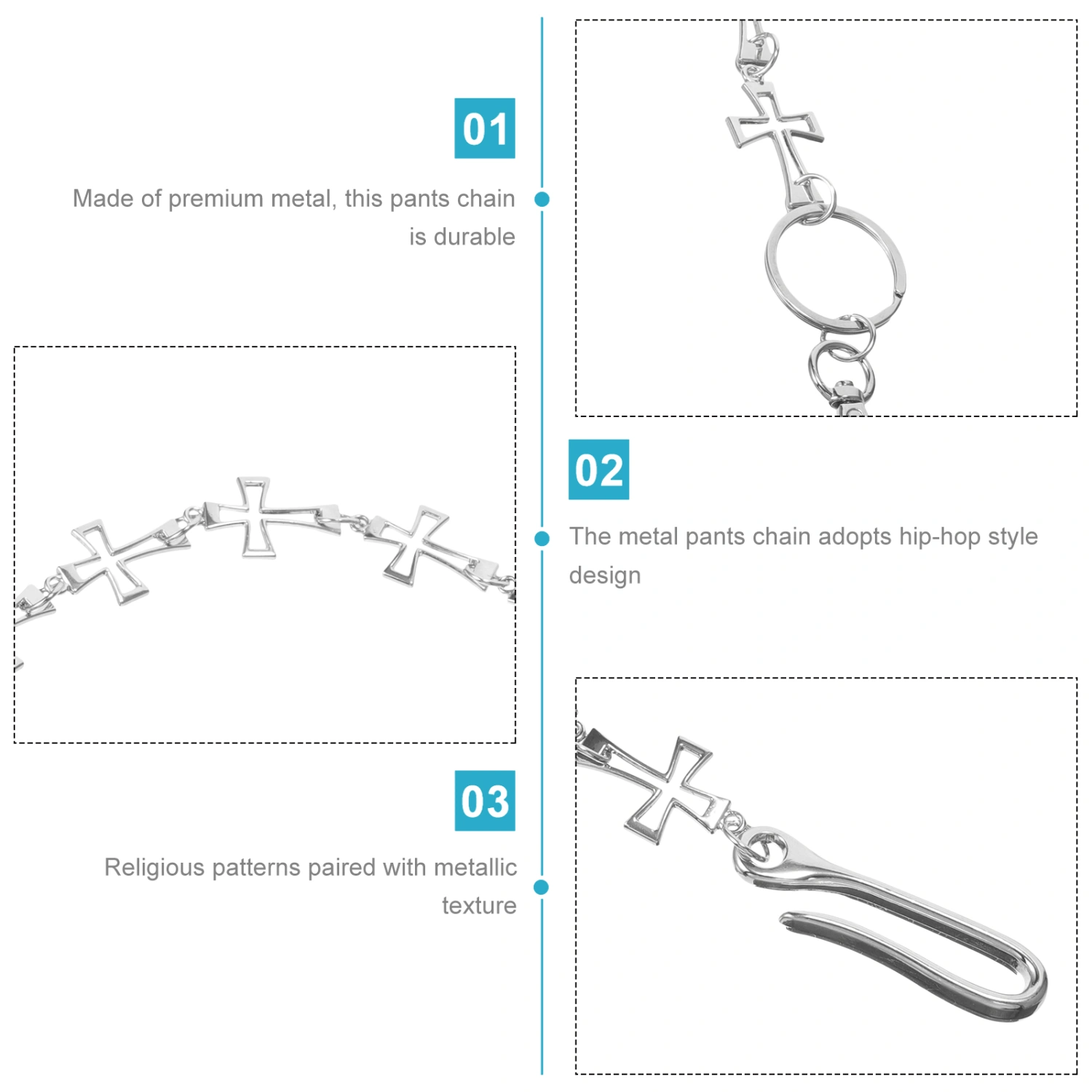 Pants Chain Wallet Chain Metal Pants Chain Jeans Chain Clothing Accessory