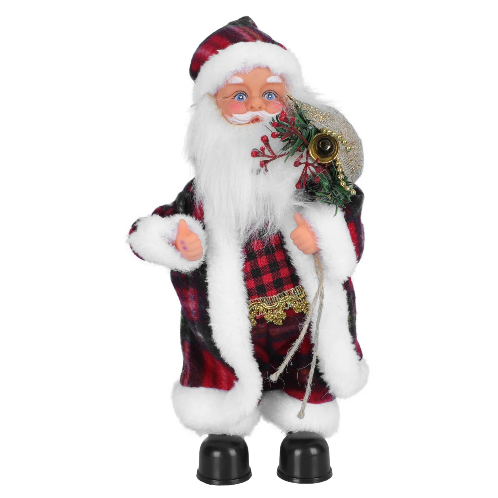 1Pc Christmas Santa Claus Statue Decoration Santa Claus Doll Decor for Home Shop