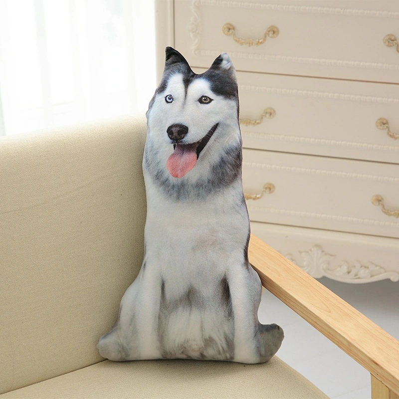 Lovely Dog-shaped Doll Pillow Comfortable Dog Cartoon Dog Molding Nap Pillow