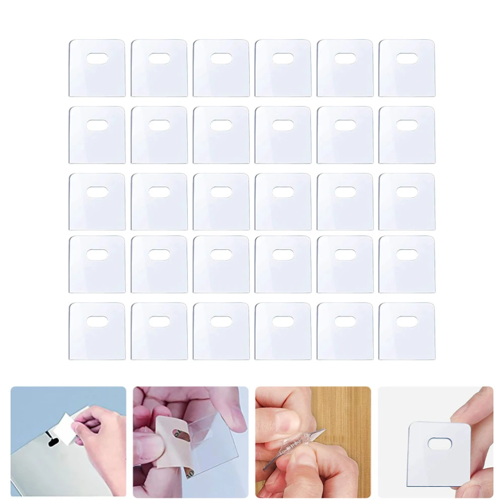 50pcs Blind Repair Stickers Plastic Blinds Replacement Adhesive Repair Tabs Vane Savers