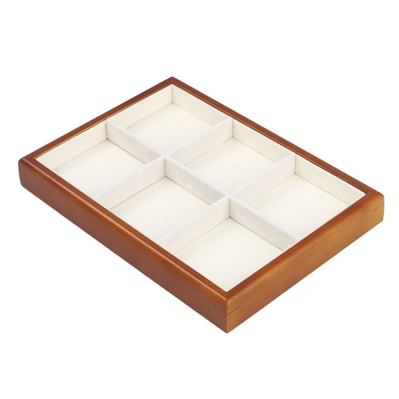  Wood Jewelry Tray Jewelry Display Holder Showcase Jewelry Display Organizer Wooden Display Tray