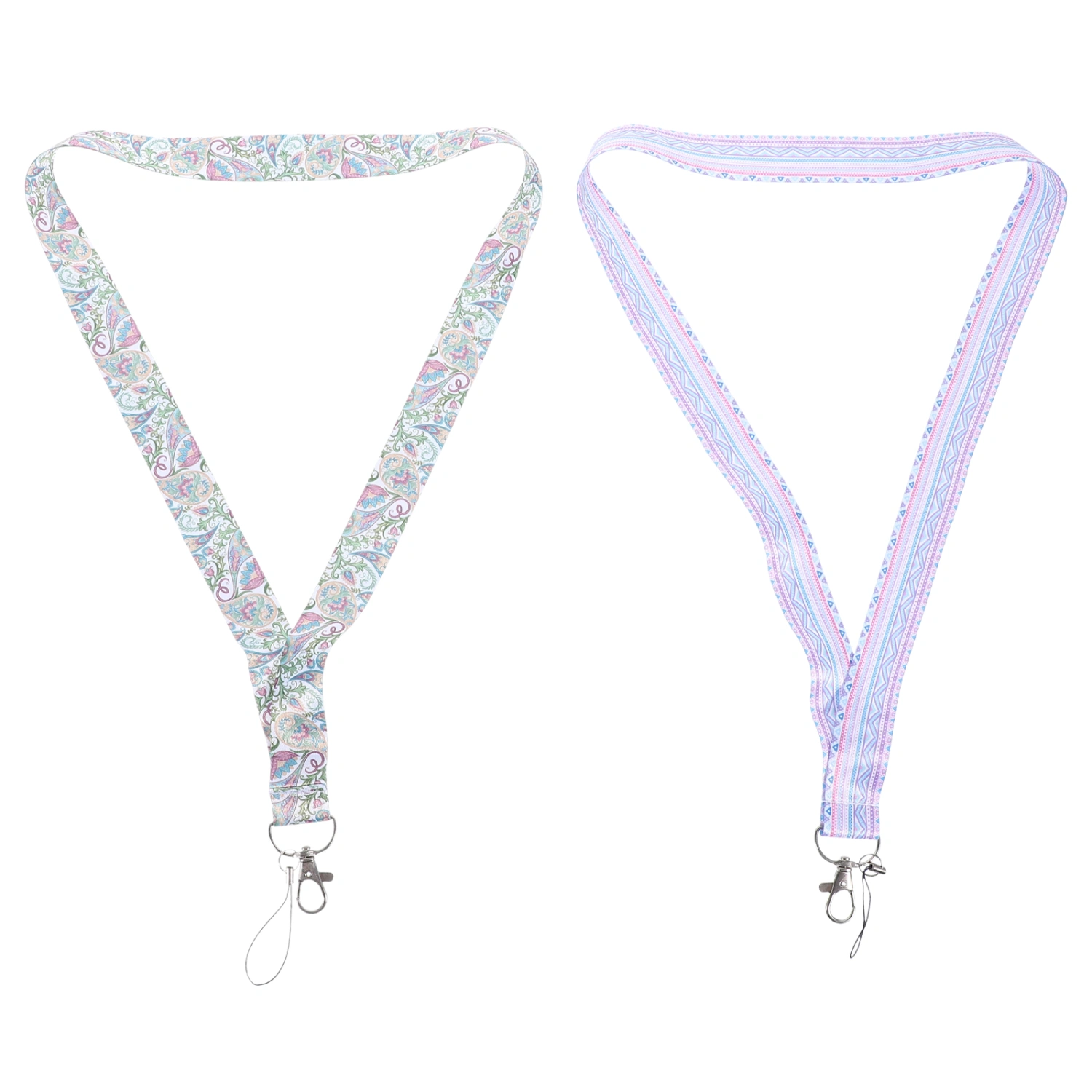 2pcs Multi-function Card Lanyards Convenient Phone Strings Anti-lost Phone Lanyards