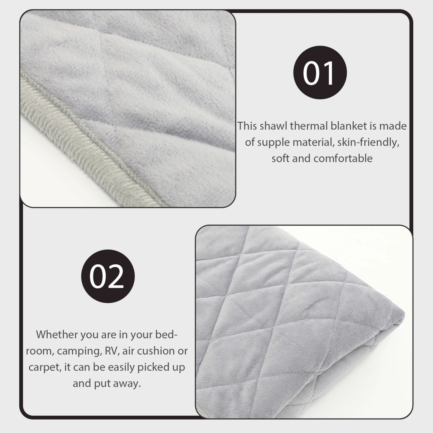 Heating Blanket Electric Warm Blanket Office Blanket Air Condition Blanket Home Blanket