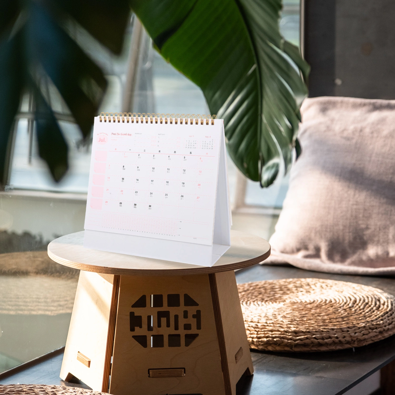 Desk Calendar Desk Calendar Office Small Calendar Freestanding Desk Calendar