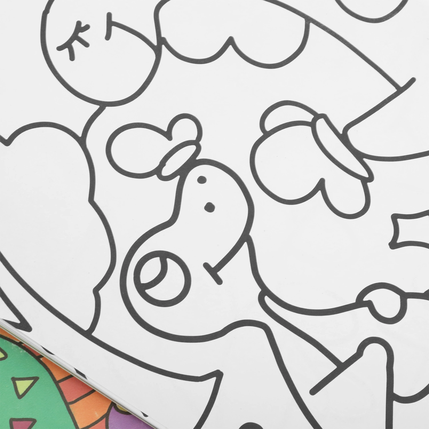 Kids Coloring Book Diy Color Painting Book Cartoon Painting Book Early Educational Coloring Book