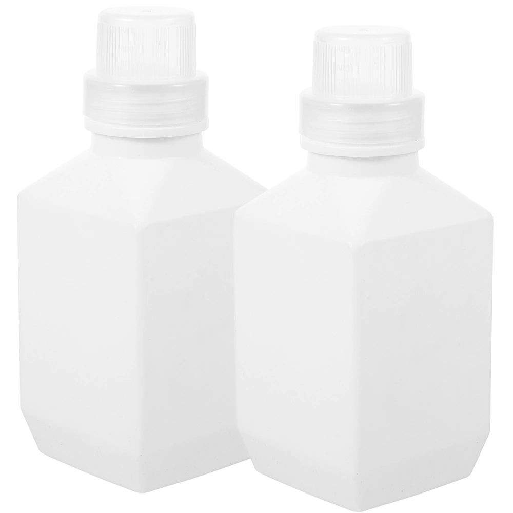 2Pcs Laundry Detergent Bottle Refillable Soap Container Laundry Detergent Dispenser Reusable Bottle