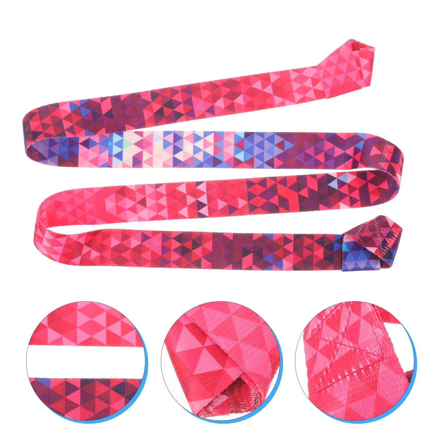 Yoga Exercise Strap Fitness Resistance Band Workout Band Yoga Mat Holder Yoga Roller Carrier