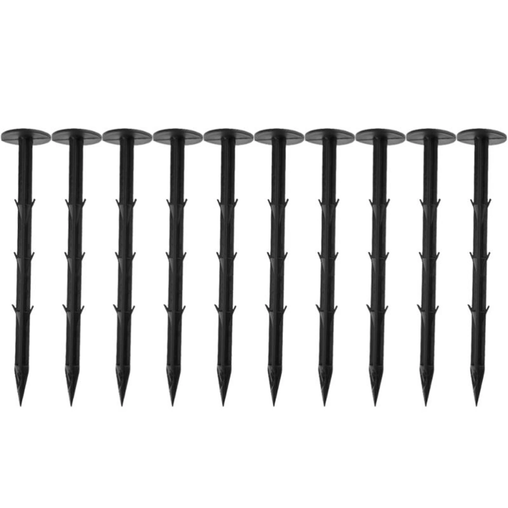 50 Pcs 20cm PP Garden Stakes Heavy Duty Lightweight Tent Pegs for Camping Hiking Canopy Gardening Trip