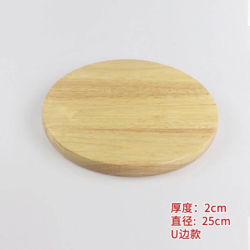 Round Stool Seat Replacement Wooden Stool Board Sturdy Stool Wood Surface for Canteen