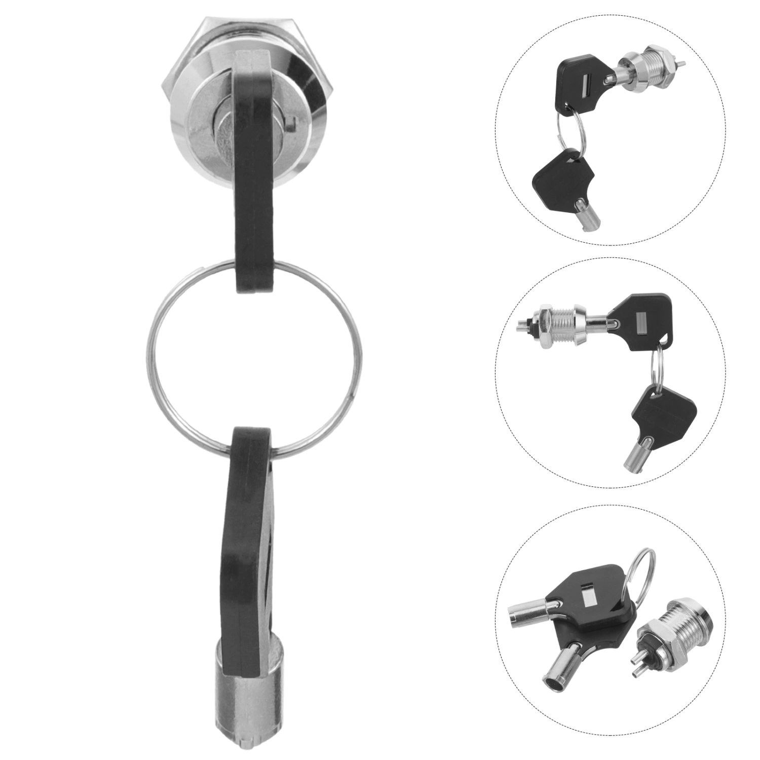 1 Set Drawer Lock with Keys Cabinet Lock With Keys Drawer Lock File Cabinet Lock