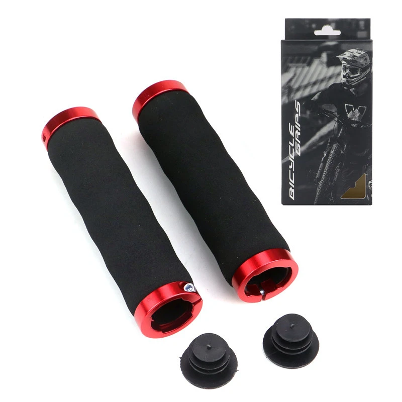 1 Pair of Bike Handlebar Grips Cycling Handlebar Covers Anti-skid Mountain Bike Handle Grips