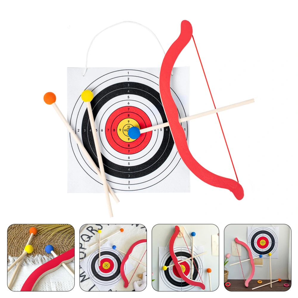 1 Set of Outdoor Kids Plaything Wear-resistant Children Toy Interactive Toy Archery