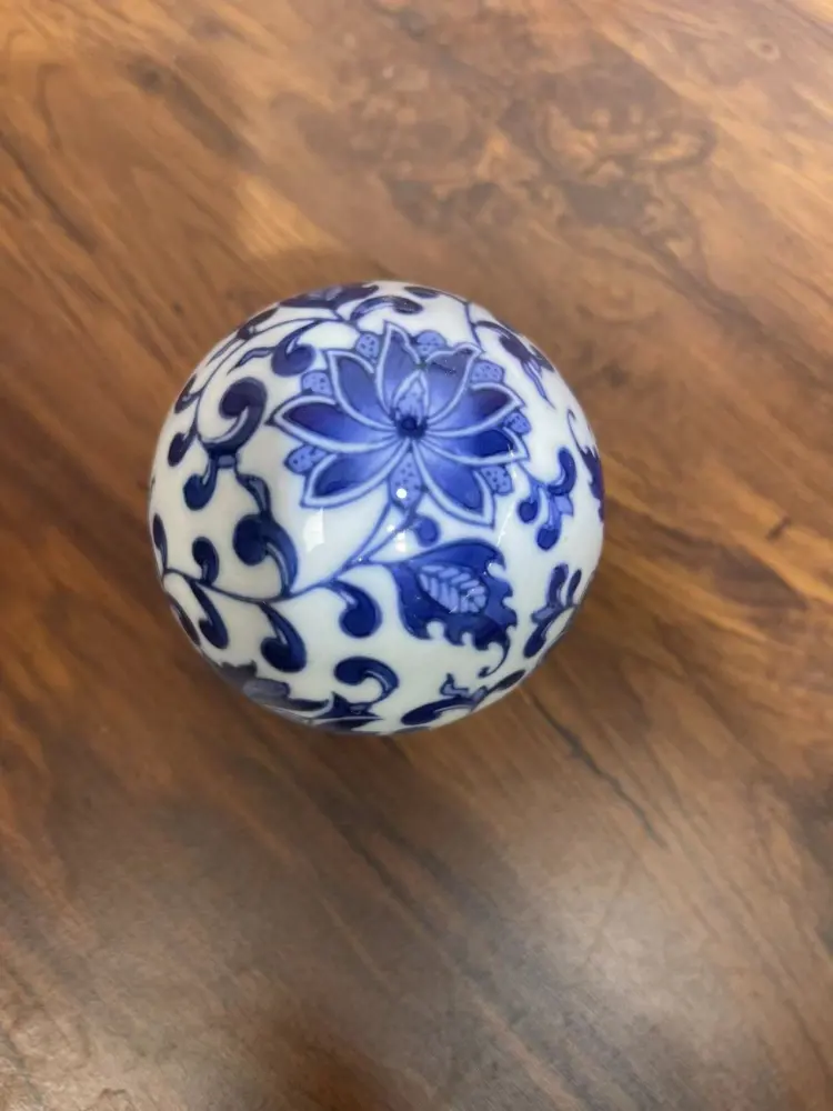 Ceramic Ball Vase Filler Ball Floating Decorative Ball Table Centerpiece Decoration