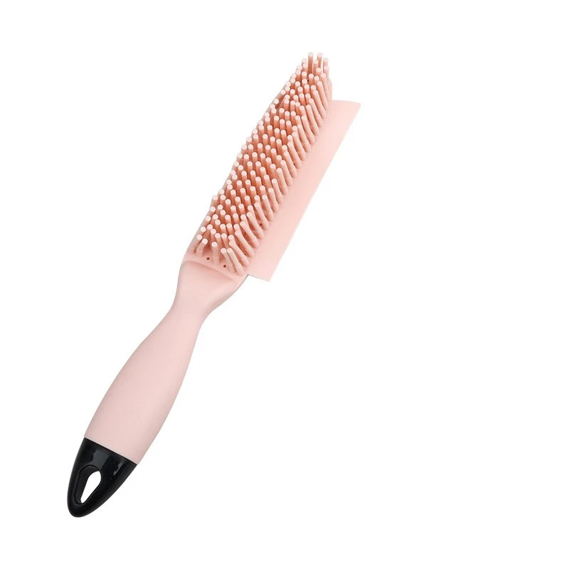 2pcs Household Pet Brush Portable Silicone Brush for Removing Tangles Pet Dog Hair Grooming Brush