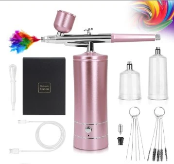 1 Set Airbrush Cordless Airbrush Kit Airbrush Compressor Nail Airbrush Machine Airbrush Paint Kit