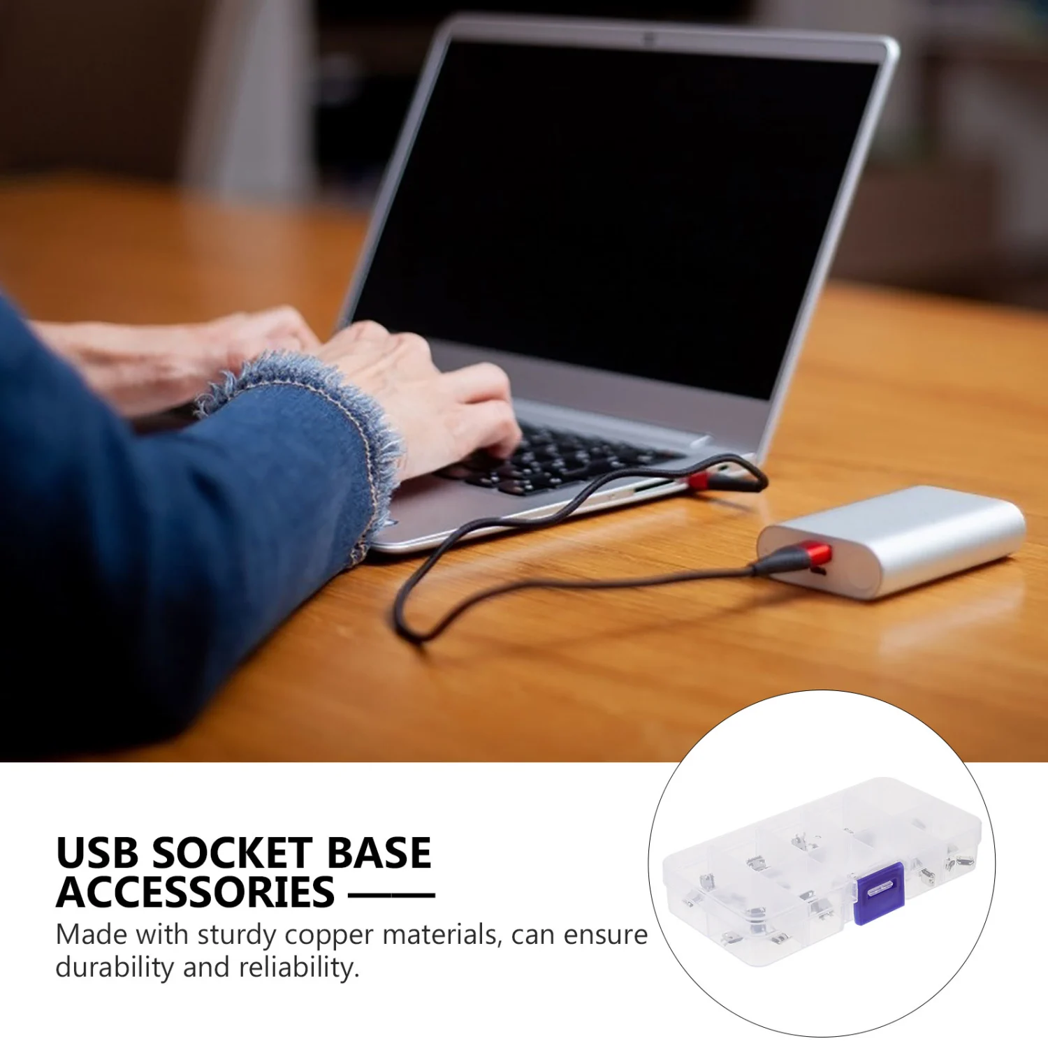 50pcs Micro USB Port Soldering Repair USB Adapter Micro USB Solder Plug Supply