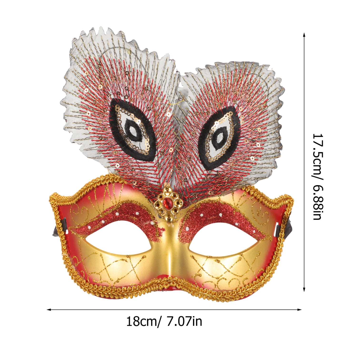 Venetian Masquerade Mask Performance Stage Mask Festival Dancing Party Prop