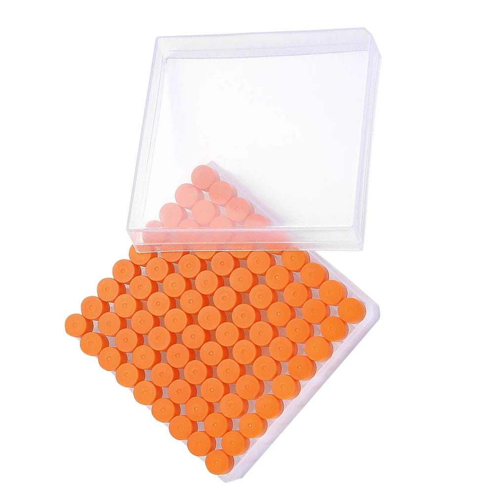 1.8ml Small Freezing Tubes Plastic Vials Sample Tubes with Screw Lid Box