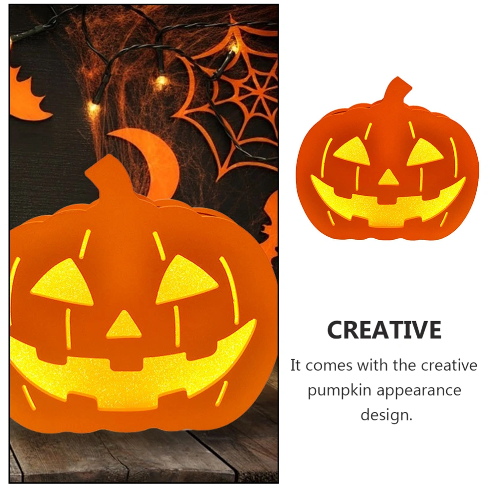 1pc Halloween Pumpkin Lamp Decor Halloween Scene Decor Festival Adornment