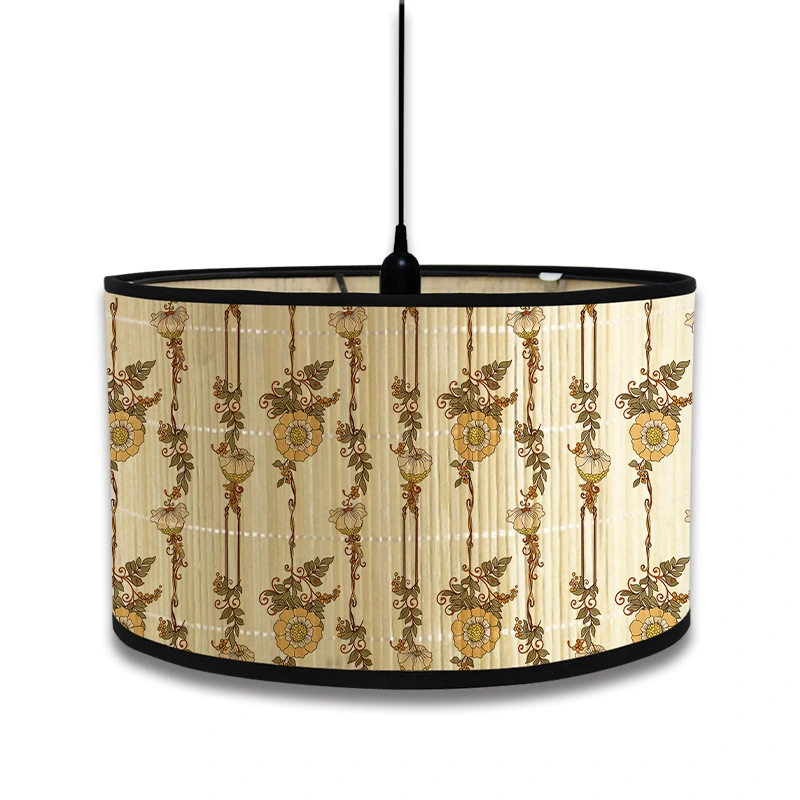 Bamboo Woven Lamp Shade Decorative Ceiling Lamp Cover Ceiling Mounted Lamp Cover