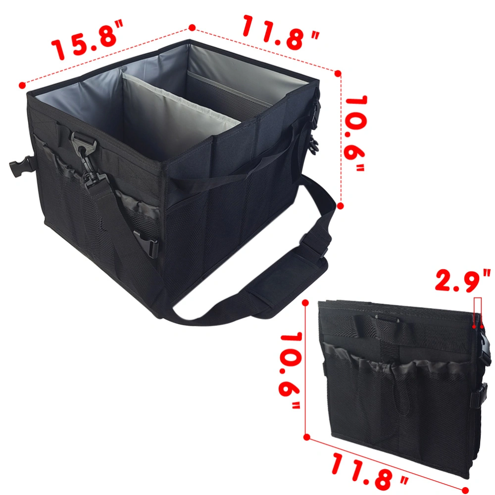 BBQ Tools Carry Bag Portable BBQ Accessories Bag Outdoor BBQ Grill Camping Picnic Bag