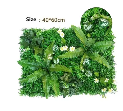 Artificial Hedge Plant Wall Panel Artificial Wall Plants Decorative Plant Mat Greenery Background Wall Decor