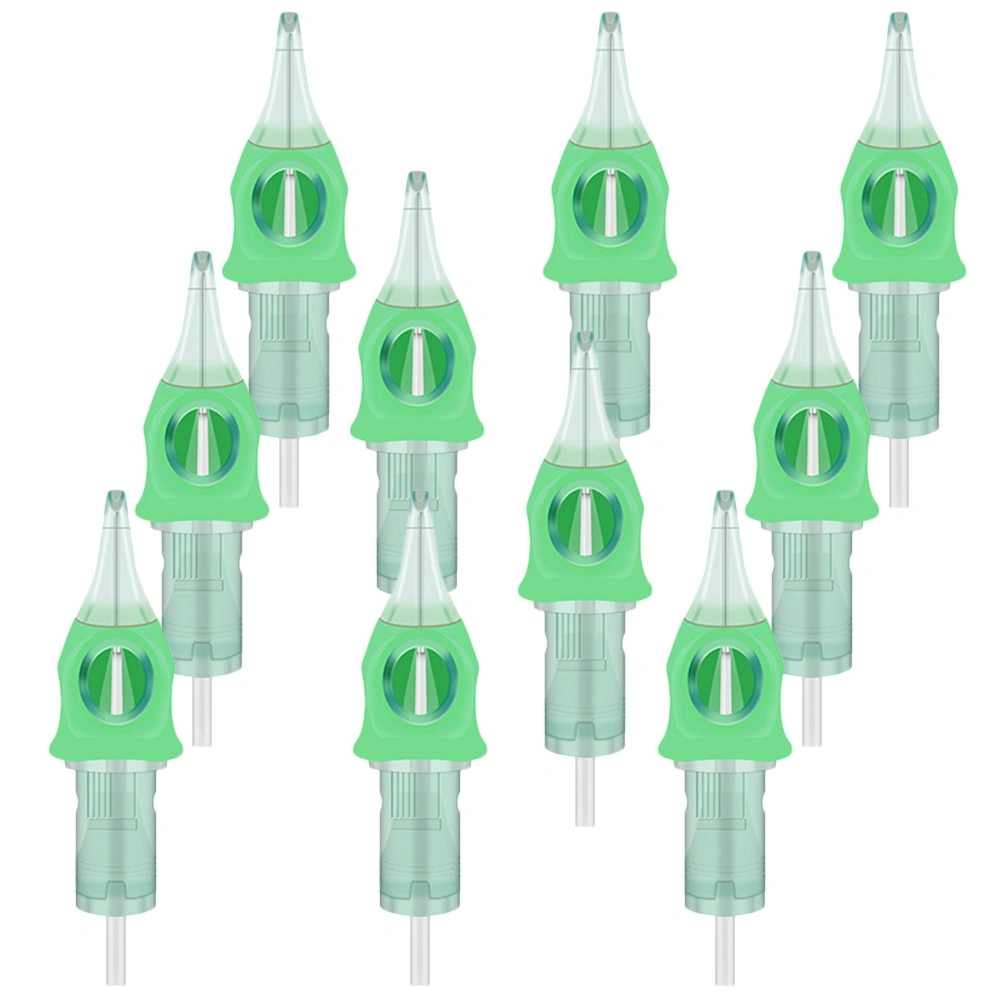 10pcs Tattoo Needles Tattoo Cartridges Shading Needles Tattoo Liner Needles Tattoo Cartridge Tools