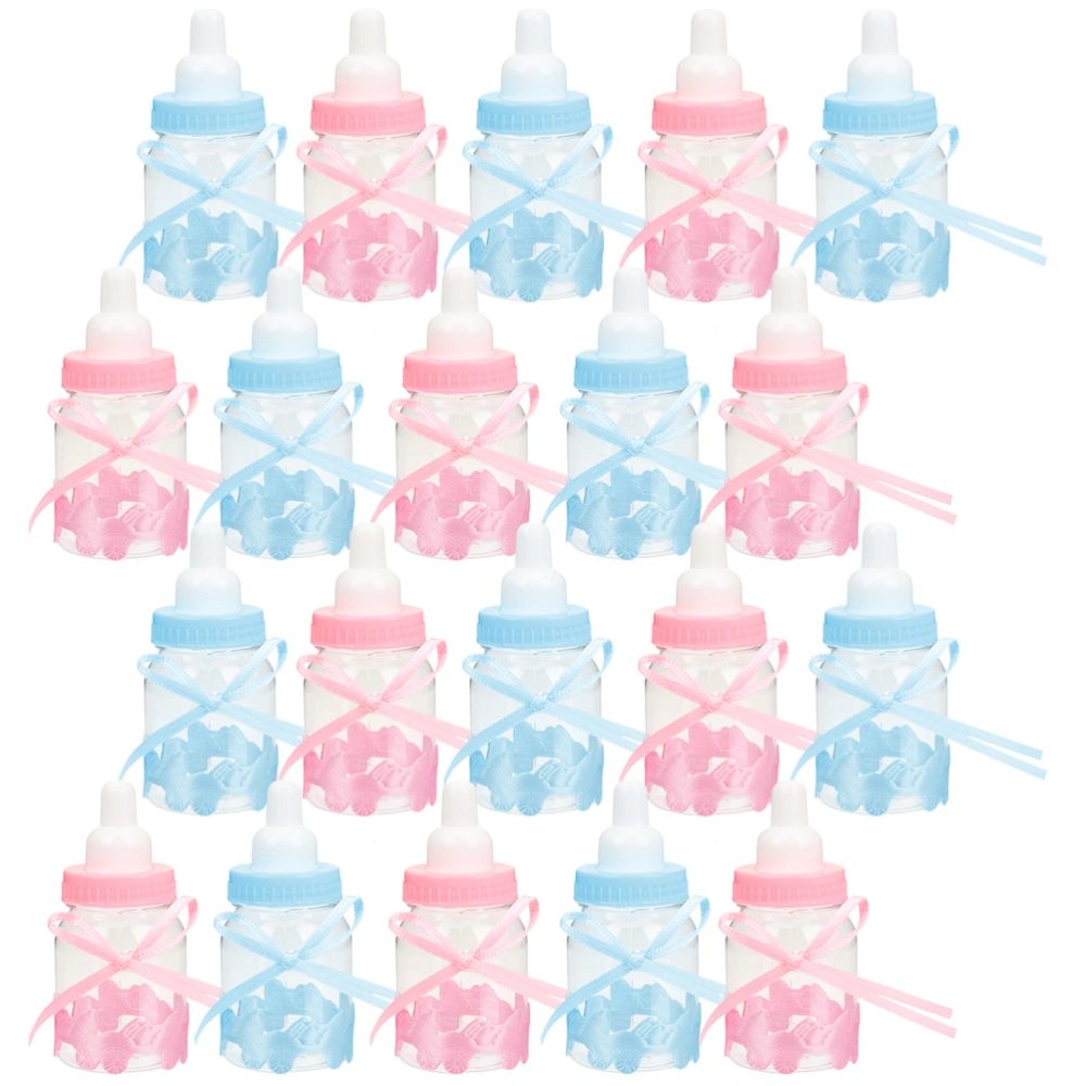 24Pcs Baby Milk Bottle Shape Candy Box Baby Shower Party Favors Containers