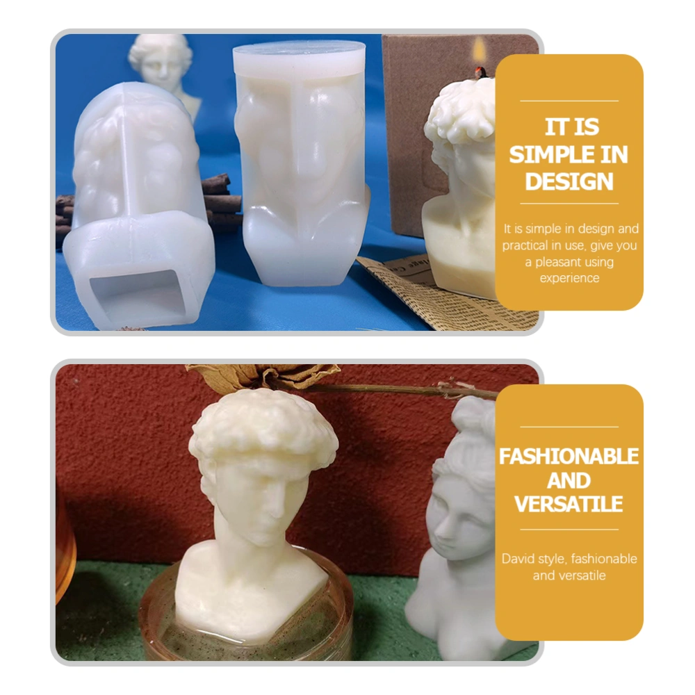 European Sculpture Silicone Candle Mold Mould for Epoxy Resin Soap Candle Making