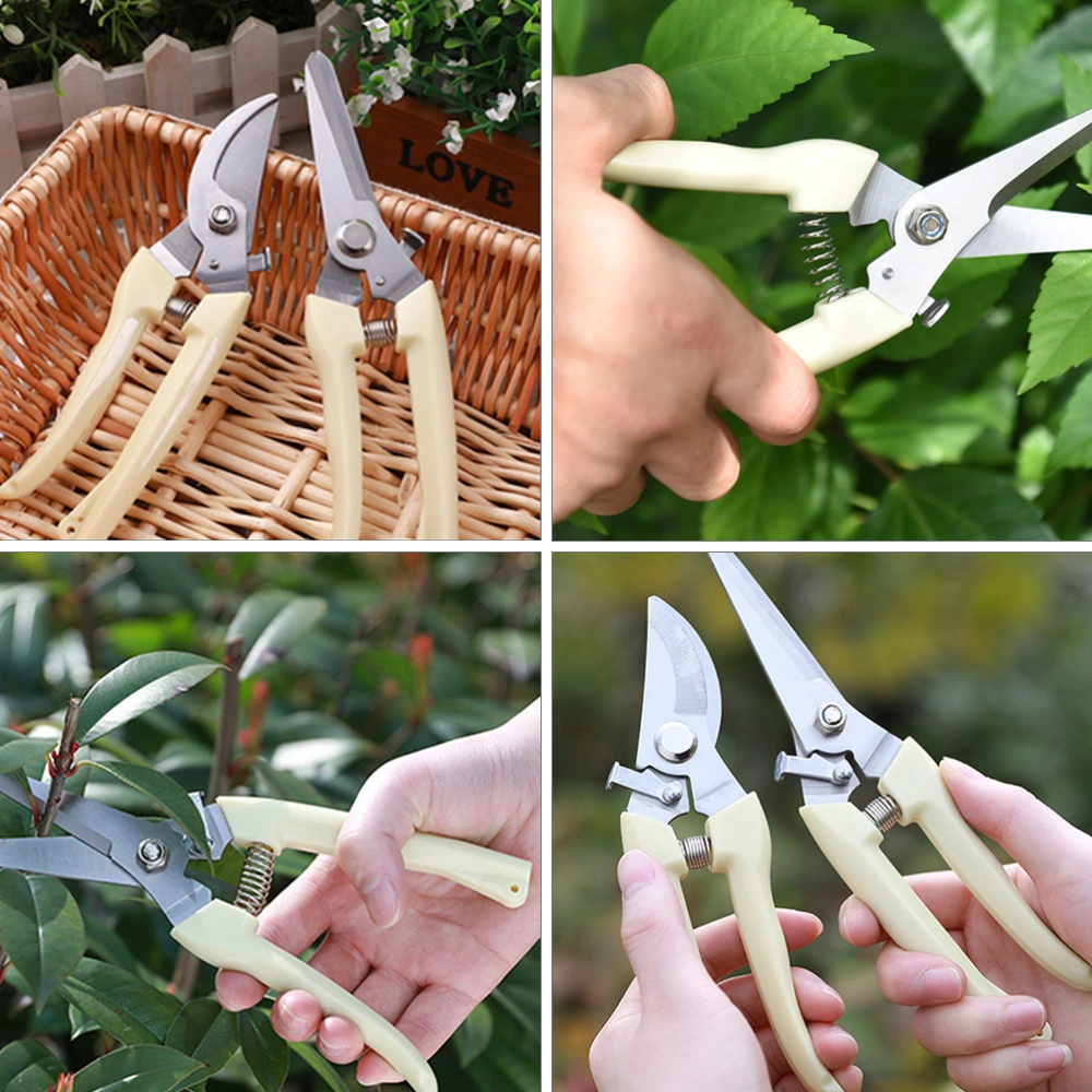 Professional Garden Stainless Steel Pruner Shears Tree Branch Pruning Shears