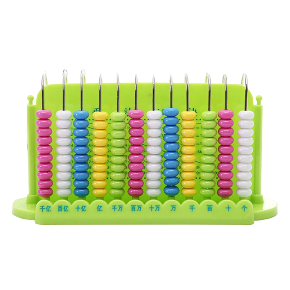 Kids 12 Digits Abacus Math Learning Abacus Educational Bead Arithmetic Abacus