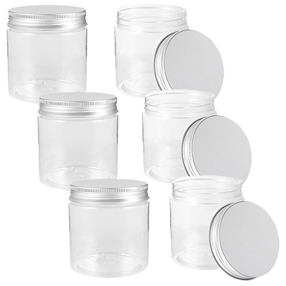 6pcs Mason Jam Jar Small Honey Jar Mason Sealed Container Clear Mason Honey Jar