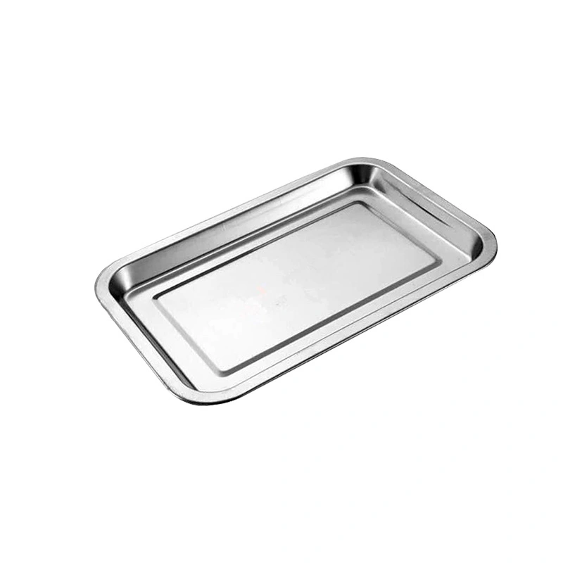 2pcs Tattoo Tray Tattoo Table Station Tray Tattoo Supplies Tattoo Stainless Steel Tray