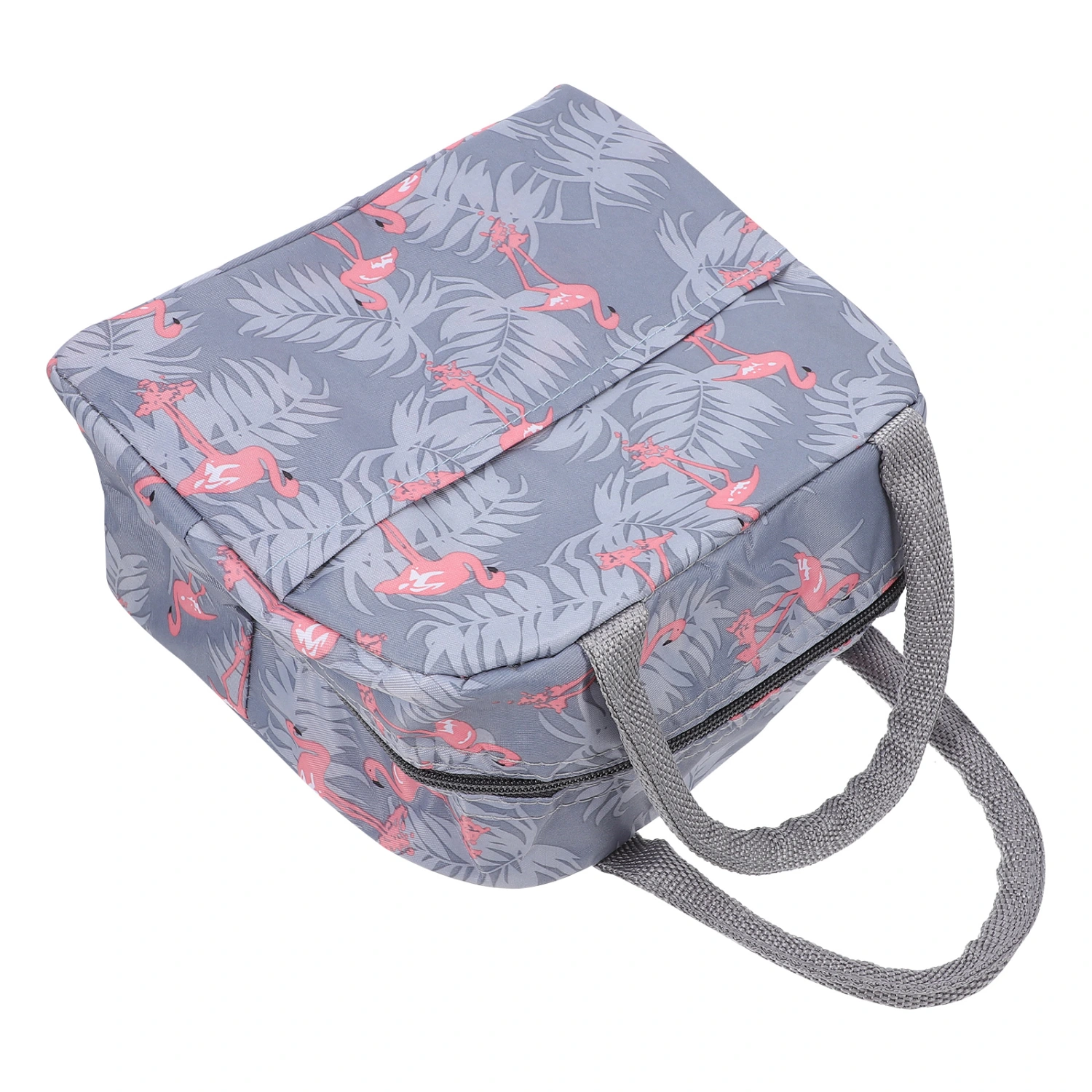 1Pc Lunch Bag Canvas Handbag Office Lunch Pouch Outdoor Camping Picnic Bag