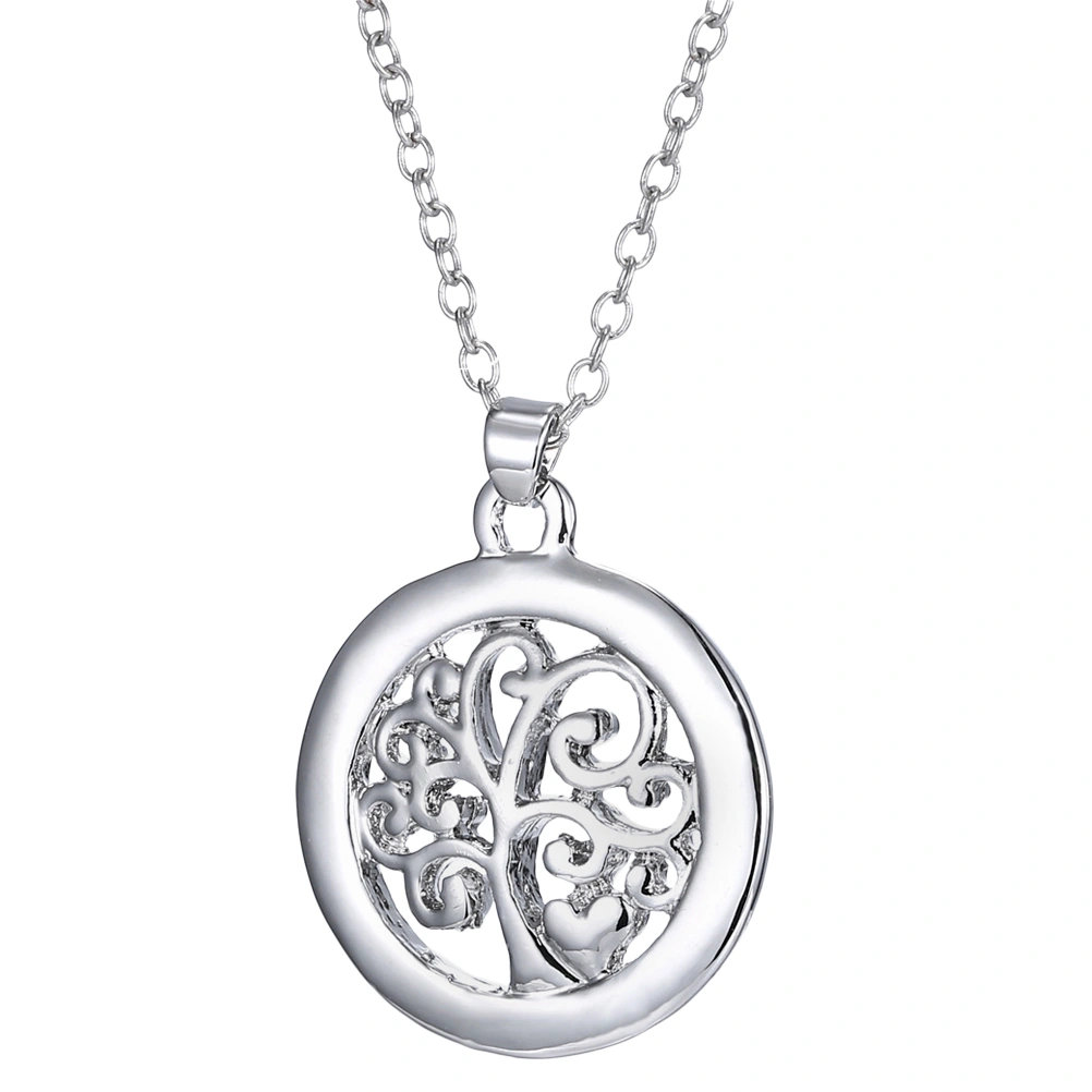 1Pc Mother Day Necklace Simple Hollow Fashionable Neck Pendant Beautiful Gift Necklace for Mother